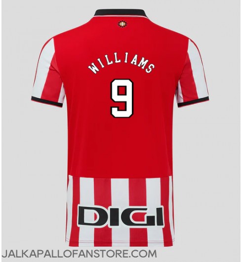 Athletic Bilbao Inaki Williams #9 Kotipaita 2025-26 Lyhythihainen Athletic Bilbao Inaki Williams #9 Kotipaita 2025-26 Lyhythihainen